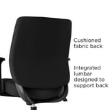 Staples Union & Scale Essentials Fabric Task Chair Black 2/Pack ...