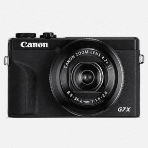 Restored Canon PowerShot G7 X Mark III Digital Camera, 20.1MP 1-Inch CMOS Sensor, 4.2x Optical Zoom, 4K Video, Wi-Fi, Bluetooth, Black, International Version