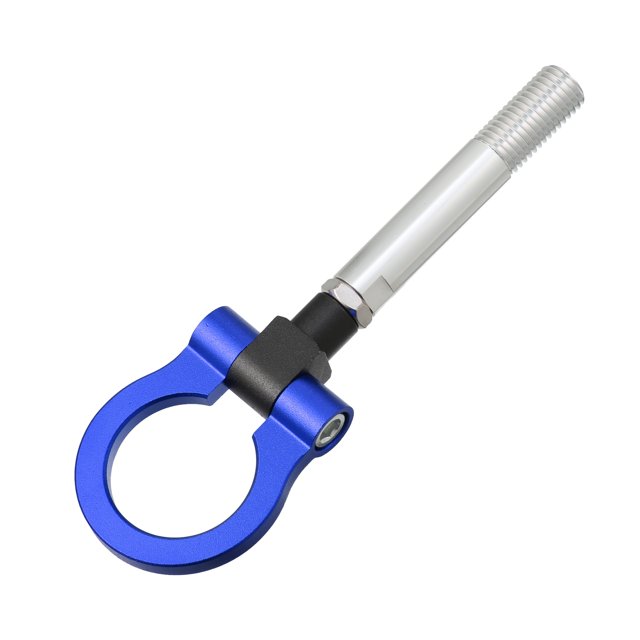Azul Redondo Auto Coche Delantero Trasero Parachoques Remolque Anillo Ojo Remolque Gancho