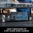 thumbnail image 5 of LEGO Star Wars Venator-Class Republic Attack Cruiser, Ultimate May The 4th Collectibles, Series Building Set with Captain Rex Minifigure, Star Wars Fan Gift, Stress Relief Clone Wars Activity, 75367, 5 of 5