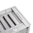 thumbnail image 3 of Forno Frassanito 48-Inch Recessed Range Hood, Stainless Steel Baffle Filters, LED Lighting, 3 of 5