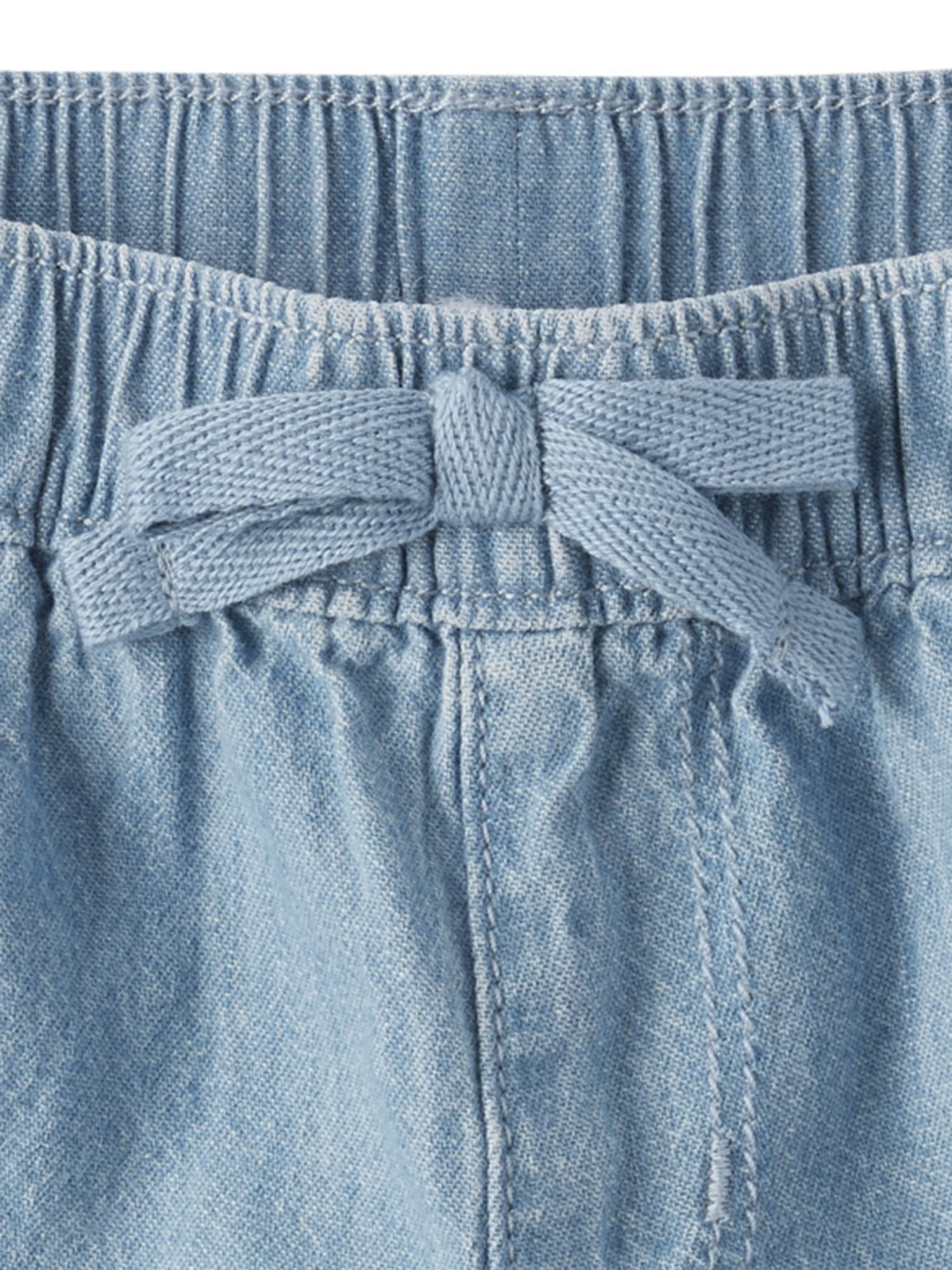 The Children's Place Baby and Toddler Girls Denim Pull-On Short Sizes, 6M-5T