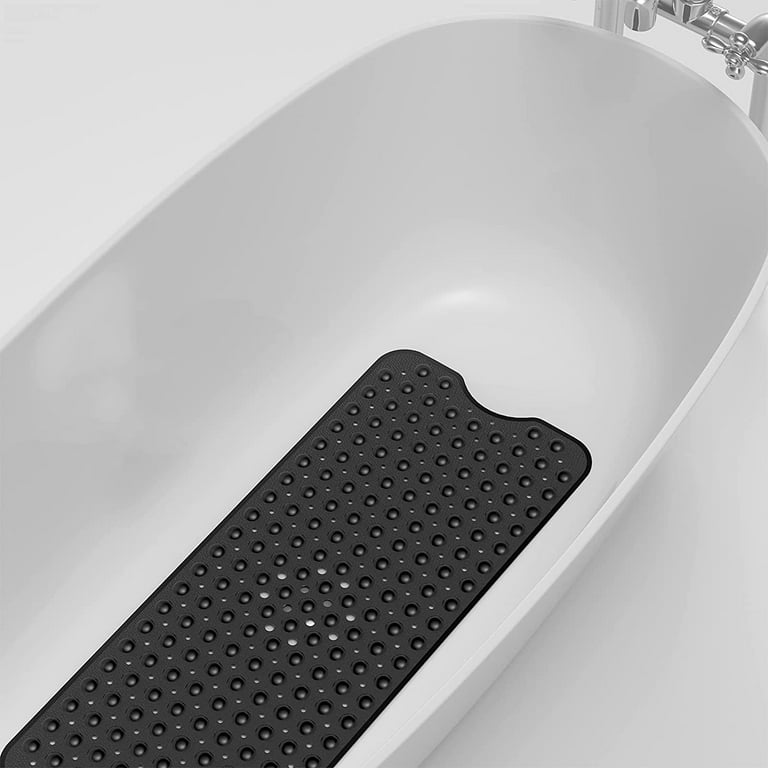 Bath Mat For Tub Anti Skid Non Slip Bathtub Safety Shower Protection Long  16x36
