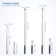 thumbnail image 3 of Telescopic Magnet Stick, Extendable Up To 31 Inches, 3 Pieces Set, Strong Magnet For Retrieval, Comfortable Grip, Adjustable Length, Durable Stainless Steel, Perfect For Hard-To-Reach Areas, 3 of 7