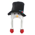 thumbnail image 1 of Disfraz navideño de tela con forma de muñeco de nieve para adultos y niños, 1 of 3