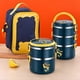 thumbnail image 4 of Stackable Lunch Box Leak-Proof Stainless Steel Thermal Lunch Boxes with Lunch Bag for Outdoor Camping, 4 of 5
