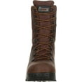 thumbnail image 4 of Men's Rocky Sport Pro CT WP 600G Insulated Work Boot RKK0250 Dark Brown Full Grain Leather/Synthetic 13 W, 4 of 7