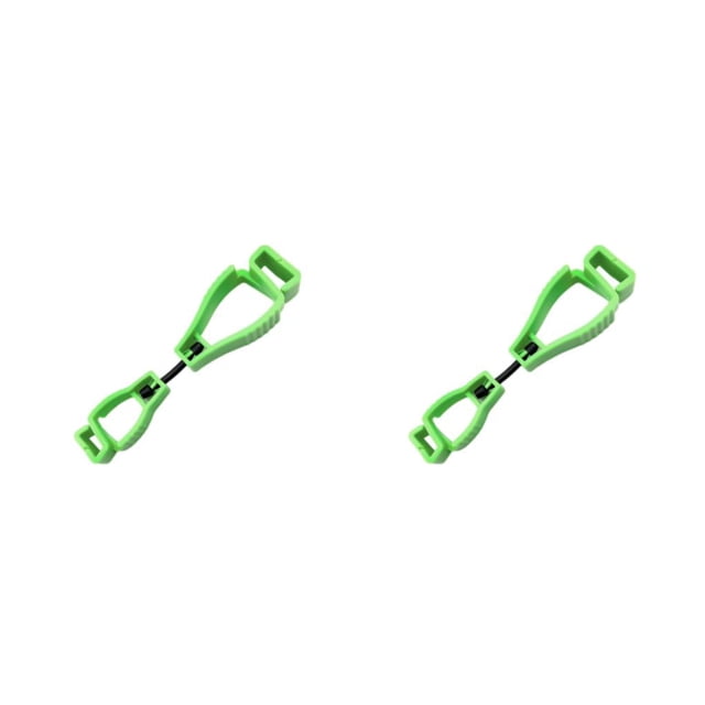 Kenally Glove Grabber Clip Clips multipropósito Guantes Keeper con gancho de metal para bomberos Jardines Sitios de construcción Type2 NO2