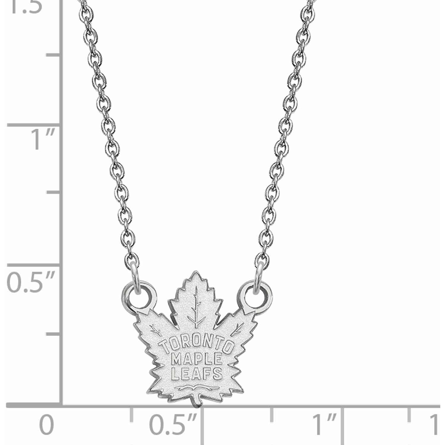 Logoart Nhl Toronto Maple Leafs Sterling Silver Small Logoart
