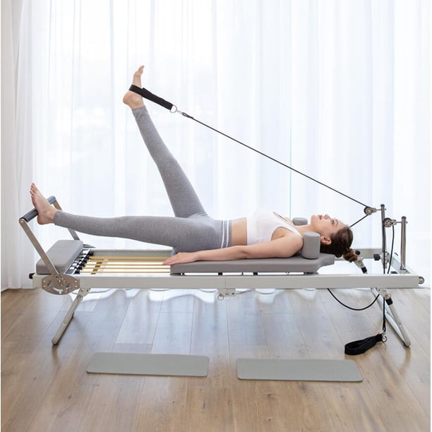 Pilates Reformer Machine for Home ,Foldable Pilate for Strengh Training ...