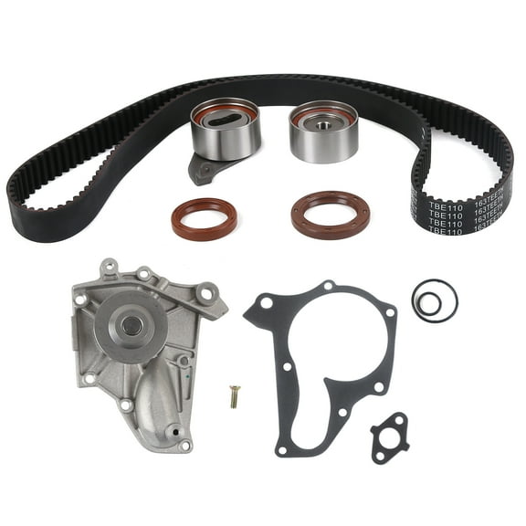 MOCA AUTOPARTS Timing Belt Kit with Water Pump Fit for 1990-1999 Toyota Celica 2.2L & 1999-2001 Toyota Solara 2.2L & 1996-2000 Toyota RAV4 2.0L