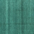 thumbnail image 1 of Ahgly Company Machine Washable Indoor Square Abstract Turquoise Blue Modern Area Rugs, 3' Square, 1 of 4