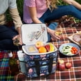 thumbnail image 5 of FORMRS Insulated Cooler Bag 24 Cans Capacity Soft Leakproof Lunch Box with Side Pockets, Yellow Jellyfish, 5 of 7