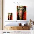 thumbnail image 3 of Elephant Stock Indian Festival Elephant Wall Art - Vertical Canvas Wall Art - Living Room Wall Decor - Animal Canvas - Brown And Red Decor - 8" x 12", 3 of 4