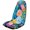 Multicolor, variant on Retro Boombox Pile Collage Car Seat Towel Cover, Nostalgic 80s Cassette Player Soft Absorbent Car Seat Covers with Headrest Elastic Band Universal Fit Front Seat Protector for Gym Beach, 1 PCS