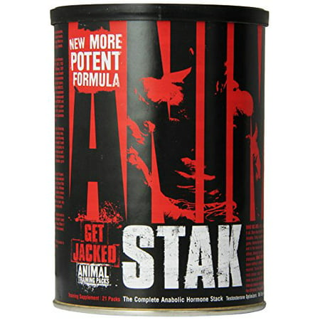Universal Nutrition Animal Stak  Sports Nutrition Supplement 21-Count (Best Time To Take Animal Stak)