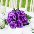 thumbnail image 4 of Flor artificial Eternal Blossom, rosa morada, 50 cm, 10 unidades, 4 of 7