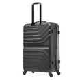 thumbnail image 3 of InUSA AURUM 28" Hardside Lightweight Checked Luggage with Spinner Wheels, Handle and Trolley, Black, 3 of 9