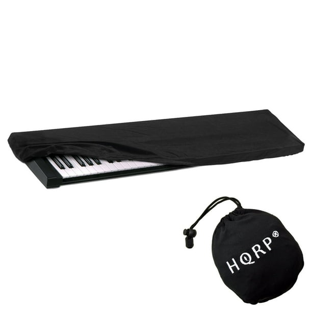 Housse anti-poussière élastique noire avec sac pour piano numérique  Roland