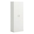 thumbnail image 1 of Pemberly Row Armoire de Rangement en Bois Manufacturé Finition Blanche, 1 of 9