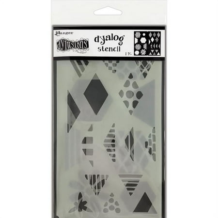 UPC: 0789541075394 | Quilt It Dyan Reaveley s Dylusions Dyalog Stencil