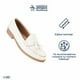 thumbnail image 4 of Mocasín Original Penguin Style Ebba Hueso Para Mujer, 4 of 4