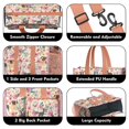 thumbnail image 3 of Teacher Tote Bag,Pug Dogs with Pioneer Flower Teacher Utility Tote Bag,Large Work Tote Bags for Women with Multiple Pockets,Top Zipper Closure,13.8x10.6x6.7 Inch, 3 of 5