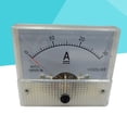 thumbnail image 3 of Worgeous White Analog Ampere Panel Meter for Voltmeter Use with Clear Scale DC 30A Plastic Electronic Component, 3 of 8