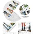 thumbnail image 5 of FMSHPON Nutcracker Xmas Christmas Tree Skirt Stand Mat for Holiday Party Decoration Indoor Outdoor 36 inches, 5 of 6