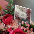 thumbnail image 3 of 3drose, Beautiful Lace and Rose Frame, Happy Mothers Day, Rose Background, 6 Greeting Cards with Envelopes, 3 of 7