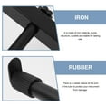 thumbnail image 3 of SHINYPASING 1 Set Sturdy Electronic Piano Stand in Black Rubber for Musicians Double Layer, 3 of 8
