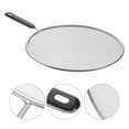 thumbnail image 5 of 3 PCS Oil Net Splatter Screen Anti Splashing Cover Kitchen Accessories Pans Mesh Pot Lid Grease Guard for Frying Handle Cooking, 5 of 6