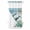 Blue Gray, variant on No Hook Shower Curtain, Coastal Turtle Small Shower Curtains with Snap in Liner, Nautical Ocean Shells Seaweeds Starfish Waterproof Washable Fabric Bathroom Curtain Sets, 36"W x 72"L