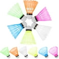 thumbnail image 3 of 12Pcs Badminton Shuttlecocks Plastic Badminton Sports Shuttlecocks Colored Small Shuttlecocks, 3 of 6