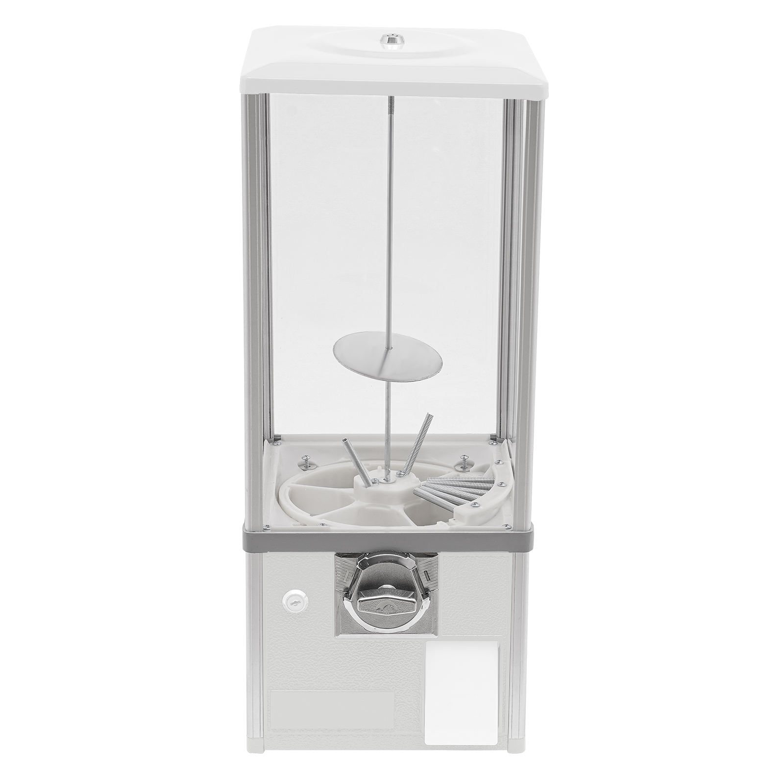 Vending Machine,25" Height Freestanding Candy Dispenser,Commercial Gumball Machine