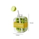 thumbnail image 4 of 2 en 1 Bandeja Hielo Cubitos Con Fabricante Paja (500 Ml) Verde, 4 of 4