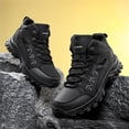 thumbnail image 3 of YOURDIARY Womens Mens Ankle-High Waterproof Hiking Boots Outdoor Lightweight Hiking Shoes Trekking Trails, 3 of 9