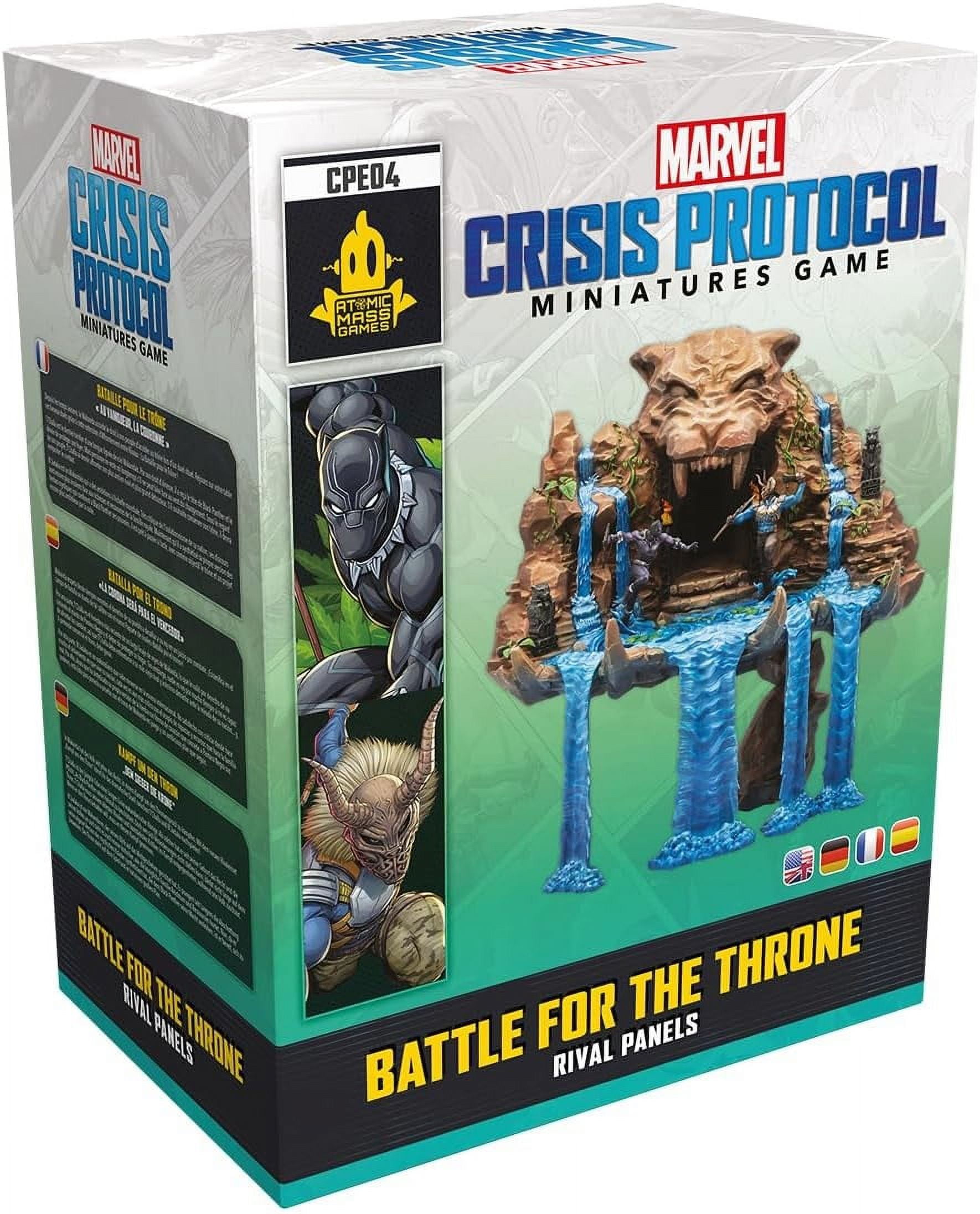 Marvel Crisis Protocol: Kingdom Of Wakanda Terrain Expansion - Tabletop Game Scenery