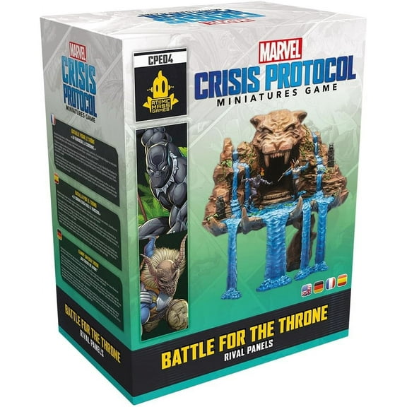 Marvel: Crisis Protocol - Battle for the Throne Character Pack for Ages 14 and up, from Asmodee