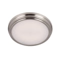thumbnail image 3 of X6613-BNK-LED Craftmade Lighting X66 Series - 22W 1 LED Flush Mount in Transitional Style - 13 inches wide by 1.13 inches high-Brushed Polished Nickel, 3 of 3