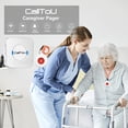 thumbnail image 2 of Localizador inalámbrico para cuidadores con botón de llamada para monitoreo de personas mayores, 2 of 7