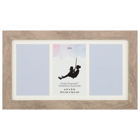Studio Decor Simply Essentials 4" x 6" Gray Frame
