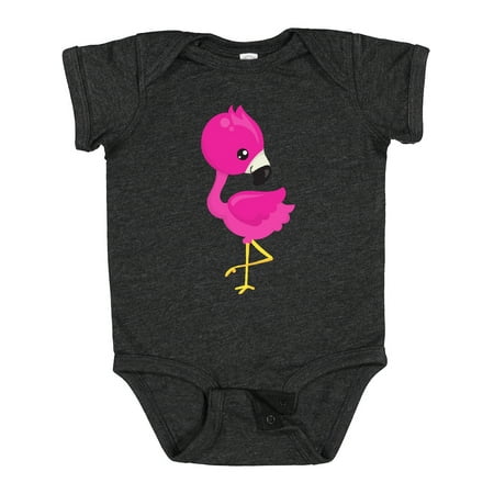 

Inktastic Pink Flamingo Baby Flamingo Cute Flamingo Girls Baby Bodysuit