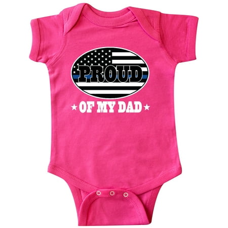 

Inktastic Law Enforcement Dad Police Officer Gift Baby Boy or Baby Girl Bodysuit