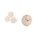thumbnail image 4 of Adorno de pared creativo con hojas de palma y reloj de pared de madera maciza, ideal para baños, restaurantes y oficinas con temática de selva, 4 of 7