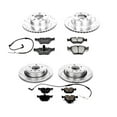thumbnail image 3 of PowerStop Front and Rear Z23 Evolution Sport Carbon-Fiber Ceramic Brake Pad and Drilled & Slotted Rotor Kit Fits: BMW Select Models K5764, 3 of 10