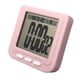 thumbnail image 5 of Temporizador de cocina digital Mini temporizador de cuenta de regresiva Reloj despertador para cocinar Hornear Estudiar Rosado Soledad Mini reloj despertador, 5 of 10