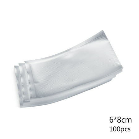 100pcs PA PE Clear Food Grade Nylon Vacuum Packaging Bags For Meat Food Fruit Packaging (Best Vacuum Sealer For Meat)