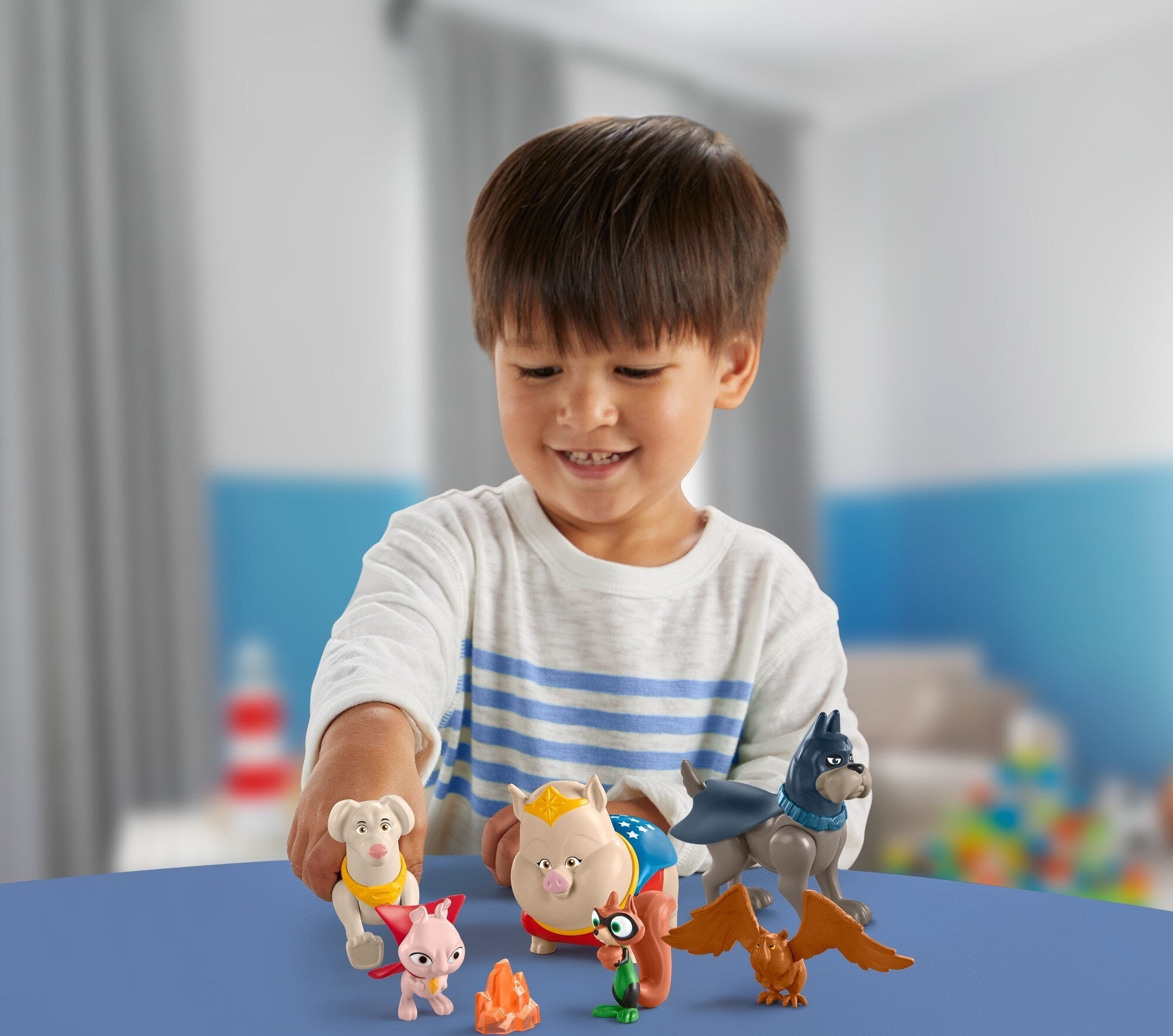 Fisher-Price DC Super Pets – Superspeed-Flug Krypto, 35,5 Cm Transformationsfigur, Mit Aufziehmechanik, Sounds, Für Kinder Ab 3