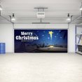 thumbnail image 5 of Hwkond Christmas Decorations Poster Of Christmas Cover Garage Door, Wall Murals, Winter,outdoor, Large Door Decoration For Interior And Exterior Decoration Of Christmas, 5 of 5